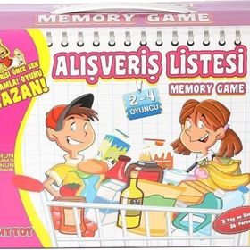 Diytoy Alışveriş Listesi Hafıza Oyunu