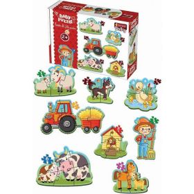 Diytoy BABY221 Bebek Ilk Çiftlik Hayvanlarım Puzzle
