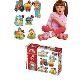 Diytoy BABY221 Bebek Ilk Çiftlik Hayvanlarım Puzzle