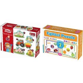 Diytoy BABY221 Bebek Ilk Çiftlik Hayvanlarım Puzzle
