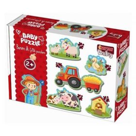 Diytoy Çiftlik Süper Renkli Puzzle