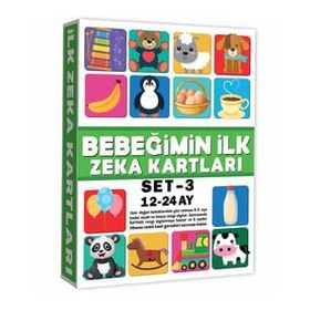 Diytoy DIY-EZK1224 Eğitici Kartlar 12-24 Ay Erken Eğitim Zeka Kartı