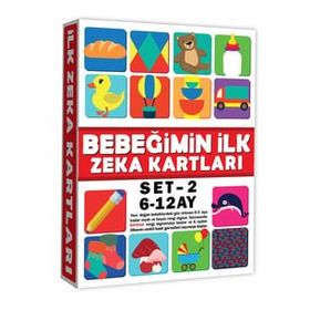 Diytoy DIY-EZK612 Eğitici Kartlar 6-12 Ay Erken Eğitim Zeka Kartı