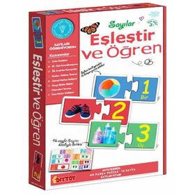 Diytoy Eşleştir ve Öğren Sayılar