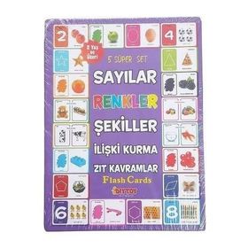 Diytoy Flash Cards 5'li Süper Set