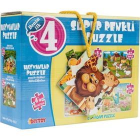 Diytoy Hayvanlar 50 Parça Puzzle