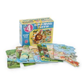 Diytoy Hayvanlar 50 Parça Puzzle