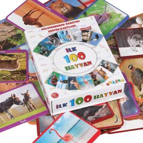 Diytoy İlk 100 Hayvan Bebeğimin Zeka Kartları