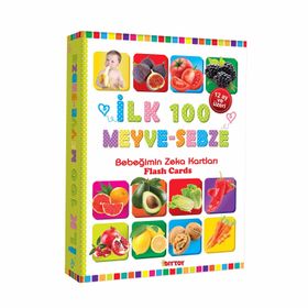 Diytoy İlk 100 Meyve Sebze Bebeğimin Zeka Kartları