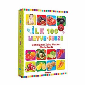 Diytoy İlk 100 Meyve Sebze Bebeğimin Zeka Kartları