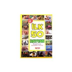 Diytoy İlk 50 Sözcük ilk 50 Hayvan ve ilk 50 Meyve Sebze 3'lü Flash Kart Seti