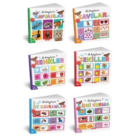 Diytoy İlk Kitaplarım 6'lı Bebek Kitap Seti