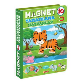 Diytoy Manyetik Hayvan Tamamlama Oyunu