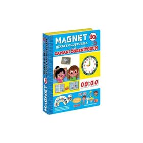 Diytoy Manyetik Magnet Zamani Öğreniyorum