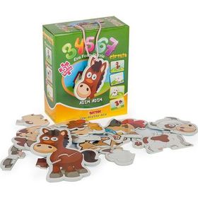 Diytoy Manyetik Puzzle Çiftlik