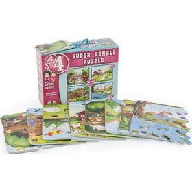 Diytoy Manyetik Puzzle Çiftlik