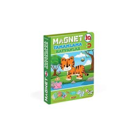 Diytoy Puzzle Magnetiq IQ Hayvan Tamamlama Kartları