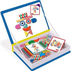 Diytoy Puzzle Magnetiq IQ Yaratıcı Şekiller Kartlar