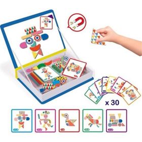 Diytoy Puzzle Magnetiq IQ Yaratıcı Şekiller Kartlar