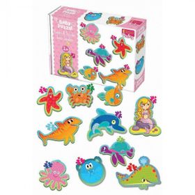 Diytoy Taba Grup 1710 Benim İlk Puzzle Deniz Canlıları Baby Puzzle