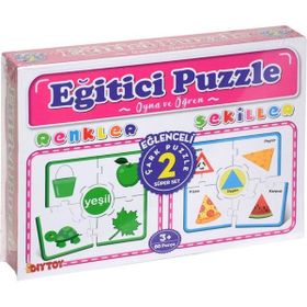 Diytoy Taba Grup 7194 Renkler Çark Puzzle