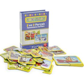 Diytoy Taşıtlar 40 Parça Puzzle