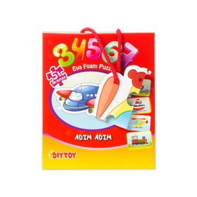 Diytoy Taşıtlar 40 Parça Puzzle