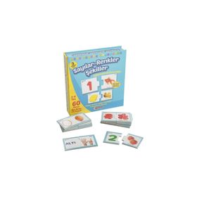 Diytoy Yayınları 1444 Sayılar Renkler Şekiller Eğlenceli Bulmacalar