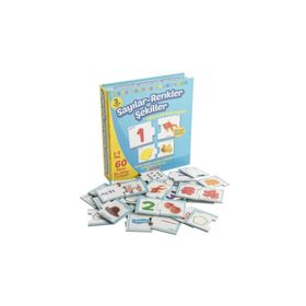 Diytoy Yayınları 1444 Sayılar Renkler Şekiller Eğlenceli Bulmacalar