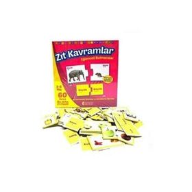 Diytoy Zıt Kavramlar Kutulu Puzzle