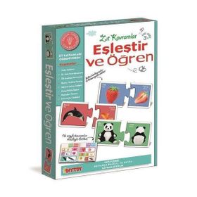 Diytoy Zıt Kavramlar Kutulu Puzzle