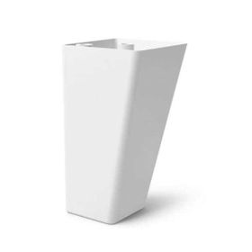 Dizayn Ardıç 12 cm Beyaz Plastik Ayak