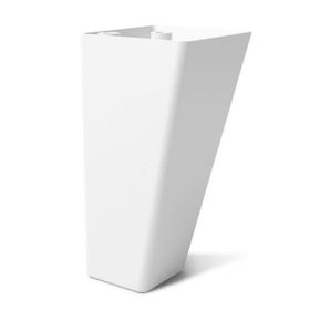 Dizayn Ardıç 14 cm Beyaz Plastik Ayak