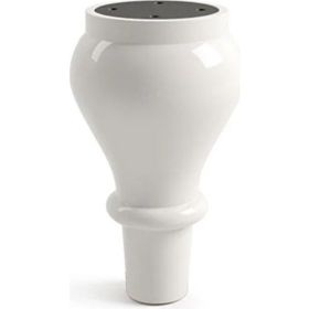 Dizayn Ekol Royal Düz 14 cm Beyaz Ayak