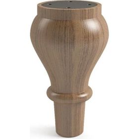 Dizayn Ekol Royal Düz 14 cm Kahverengi Ayak