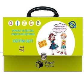 Dizge 3-4 Yaş Dikkat Ve İşitsel Zekayı Geliştirme Eğitim Seti-Önel Yayınları