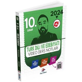Dizgi Kitap 2024 10. Sınıf Türk Dili Ve Edebiyatı Video Ders Notları