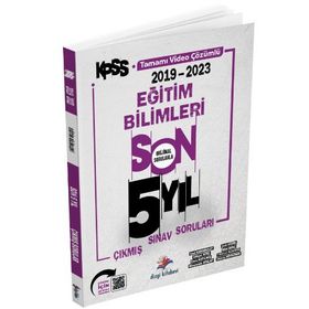 Dizgi Kitap 2024 KPSS Eğitim Bilimleri Son 5 Yıl Çıkmış Sorular Video Çözümlü