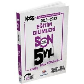 Dizgi Kitap 2024 KPSS Eğitim Bilimleri Son 5 Yıl Çıkmış Sorular Video Çözümlü