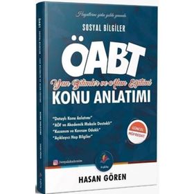 Dizgi Kitap 2024 KPSS ÖABT Sosyal Bilgiler Yan Bilimler ve Alan Eğitimi Konu Anlatımı