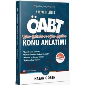 Dizgi Kitap 2024 KPSS ÖABT Sosyal Bilgiler Yan Bilimler ve Alan Eğitimi Konu Anlatımı