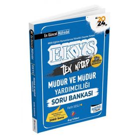 Dizgi Kitap 2024 MEB EKYS Müdür ve Müdür Yardımcılığı Tüm Dersler Soru Bankası