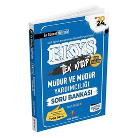 Dizgi Kitap 2024 MEB EKYS Müdür ve Müdür Yardımcılığı Tüm Dersler Soru Bankası