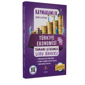 Dizgi Kitap Kaymakamlık Türkiye Ekonomisi Çözümlü Soru Bankası