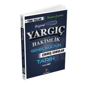 Dizgi Kitap Yargıç Adli İdari Hakimlik Tarih Tüm Yıllar Çıkmış Sorular