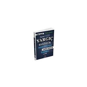 Dizgi Kitap Yargıç Adli İdari Hakimlik Tarih Tüm Yıllar Çıkmış Sorular