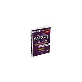 Dizgi Kitap Yargıç Adli İdari Hakimlik Tarih Tüm Yıllar Çıkmış Sorular