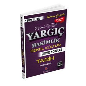 Dizgi Kitap Yargıç Adli İdari Hakimlik Tarih Tüm Yıllar Çıkmış Sorular