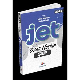 Dizgi Kitap Yayınları - 2023 MEB Şef JET Özet Notlar