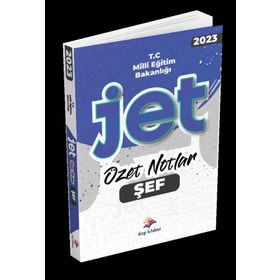 Dizgi Kitap Yayınları - 2023 MEB Şef JET Özet Notlar